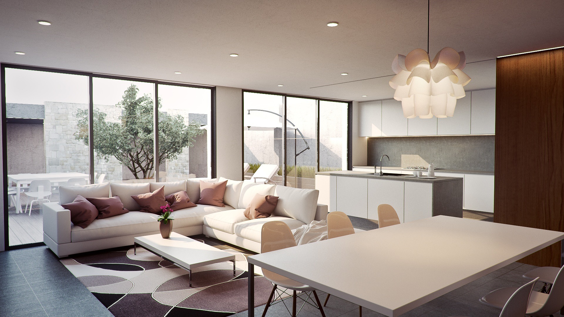 Interior with natural light
